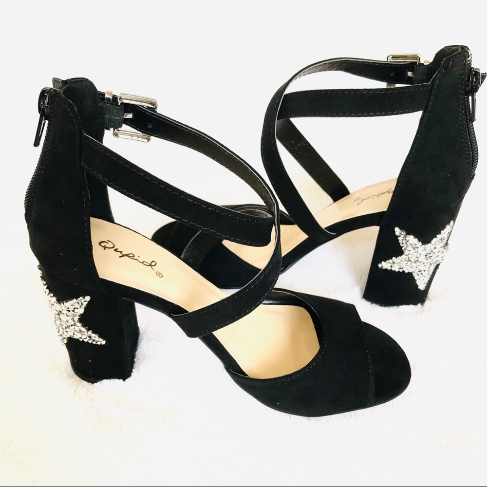 Star of the Show Black Heels